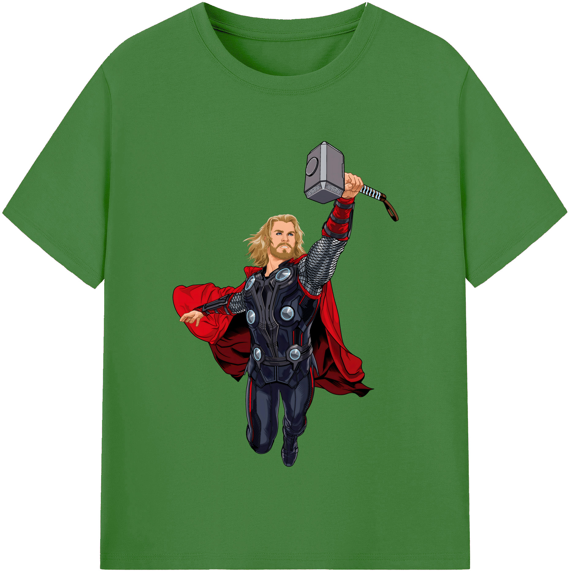 （画像用） アベンジャーズ The Avengers レディースカジュアルプリントTシャツ（綿100％）